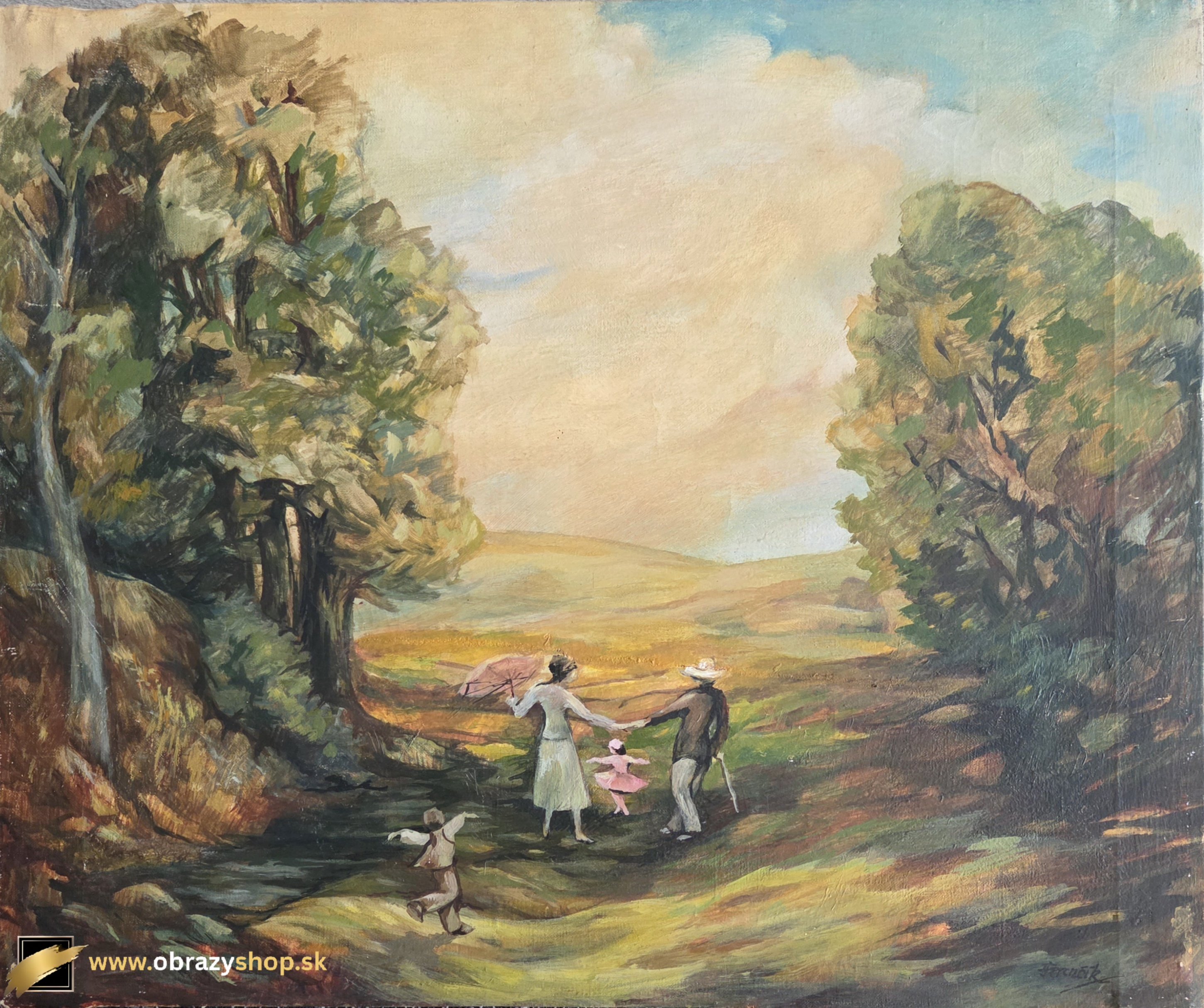 Na prechádzke - Ladislav Ferenčík