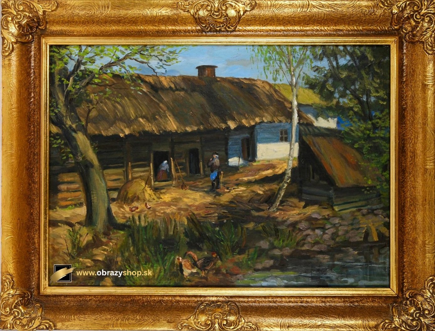 Pred chalupou - Neznámy autor
